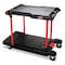 Rubbermaid Commercial Molded, 400 lb Load Capacity, 2 Shelves, 34.38" L, 23.88" W FG430000BLA - alternate 1